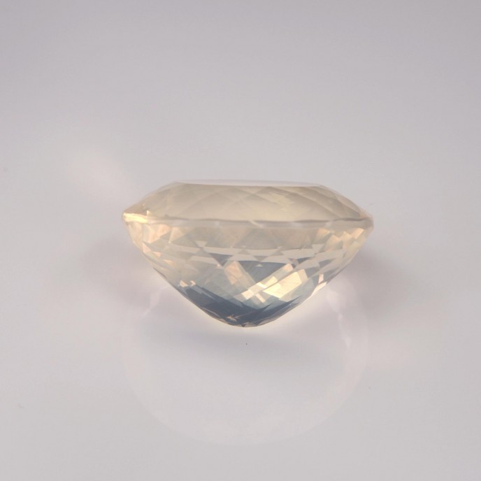 Natural Opal 9.13 Carats Half White Oval 17x14 mm Loose Gemstone - Image 4