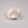 Natural Opal 9.13 Carats Half White Oval 17x14 mm Loose Gemstone - Image 1