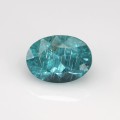 Natural Apatite 2.31 Carats Paraiba Blue Green Oval 9x7 mm Loose Gemstone - Image 1