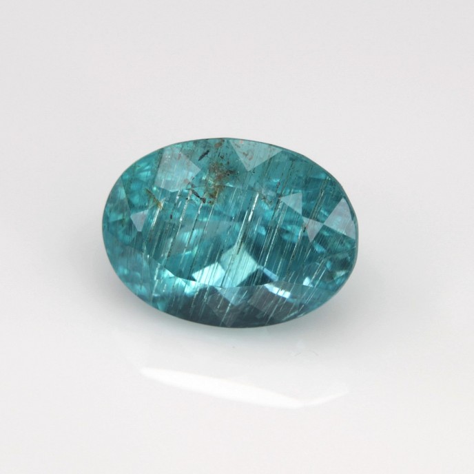 Natural Apatite 2.31 Carats Paraiba Blue Green Oval 9x7 mm Loose Gemstone - Image 2