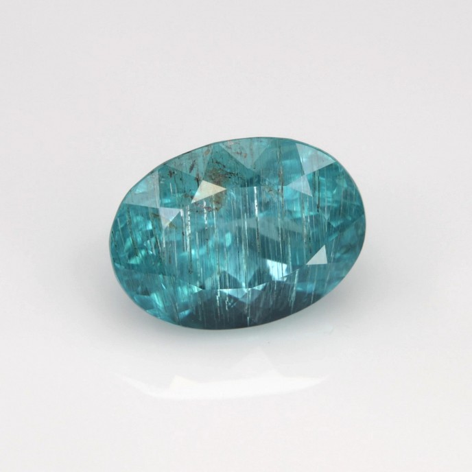 Natural Apatite 2.31 Carats Paraiba Blue Green Oval 9x7 mm Loose Gemstone - Image 7