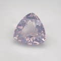 Natural Lavender Quartz 19.43 Carats Lavender Trilliant  18x18 mm Loose Gemstone - Image 3