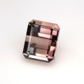 Natural Tourmaline 1.89 Carats Champagne Pink Emerald 7x5 mm Loose Gemstone - Image 2