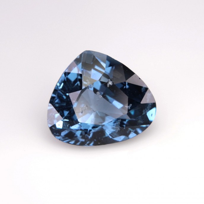 Natural Spinel 1.78 Carats Blue Pear 9x7 mm Loose Gemstone - Image 5