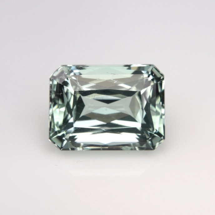 Natural Tourmaline 2.54 Carats Baby Green Emerald 9x7 mm Loose Gemstone - Image 1