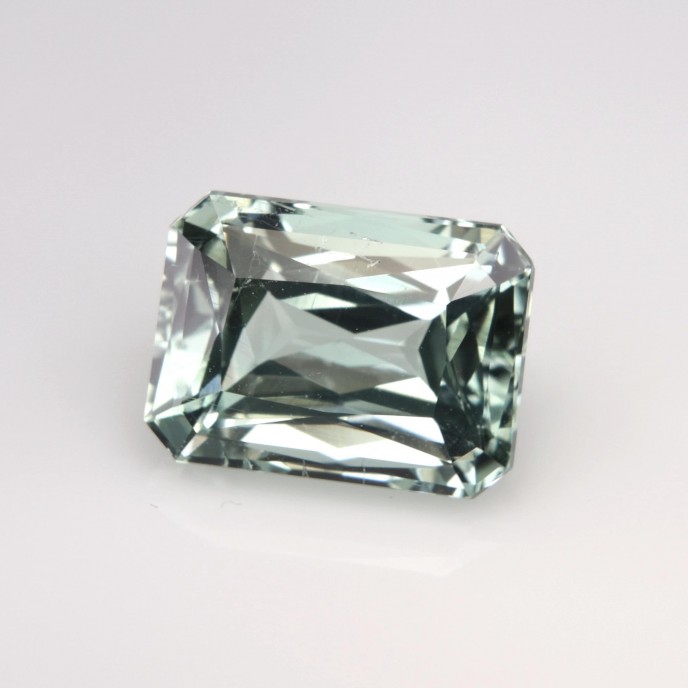 Natural Tourmaline 2.54 Carats Baby Green Emerald 9x7 mm Loose Gemstone - Image 2