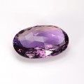 Natural Ametrine 71.12 Carats Purple to Mild Yellow Oval Checker 37x24 mm Loose Gemstone - Image 7
