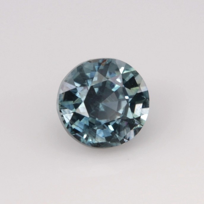 Natural Sapphire 0.53 Carats Teal Blue Green Round 4x3 mm Loose Gemstone - Image 5