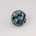 Natural Sapphire 0.53 Carats Teal Blue Green Round 4x3 mm Loose Gemstone - Image 6