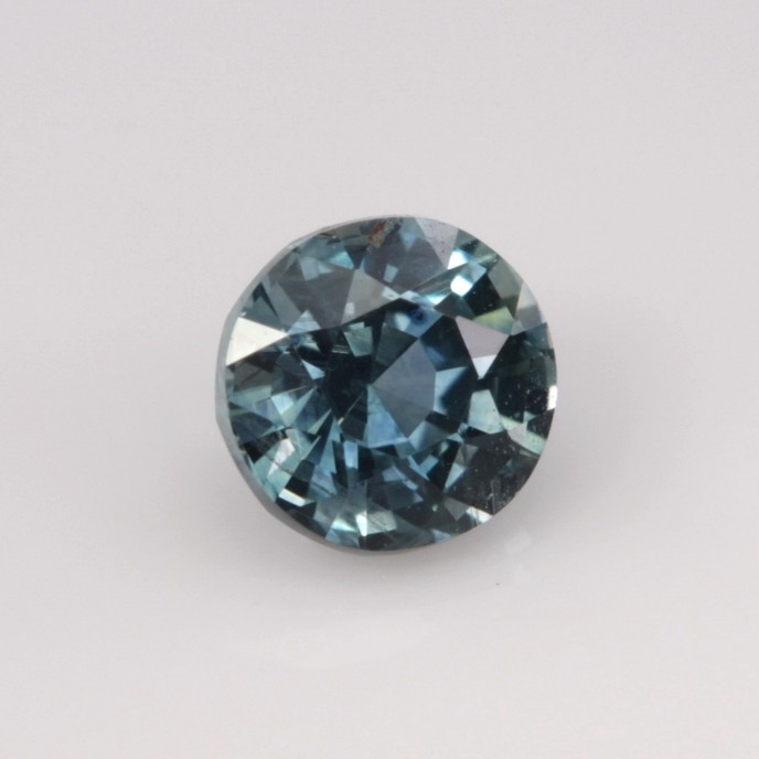 Natural Sapphire 0.53 Carats Teal Blue Green Round 4x3 mm Loose Gemstone - Image 7