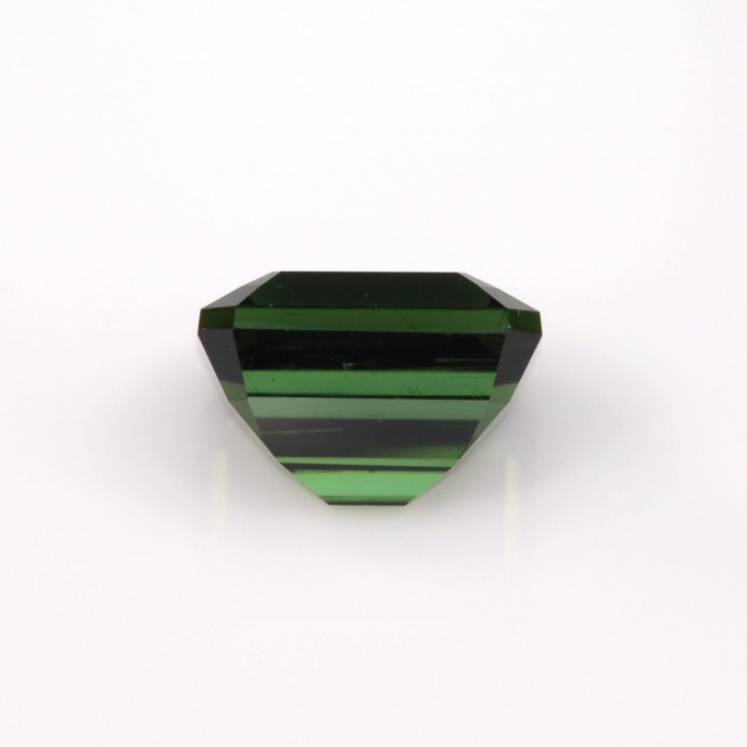 Natural Tourmaline 2.27 Carats Forest Green Emerald 8x6 mm Loose Gemstone - Image 3