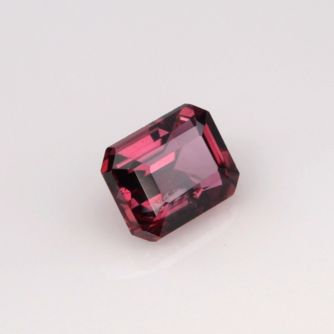 Natural Ruby 0.38 Carats Purplish Red Emerald 4x3 mm Loose Gemstone - Image 3
