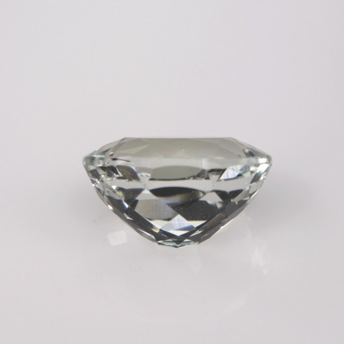 Natural Tourmaline Acrolite 1.88 Carats White Oval 9x6 mm Loose Gemstone - Image 4