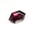 Natural Rhodolite Garnet 3.58 Carats Purplish Red Fancy  12x7 mm Loose Gemstone - Image 1