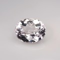 Natural Beryl 2.97 Carats White Oval 10x8 mm Loose Gemstone - Image 3