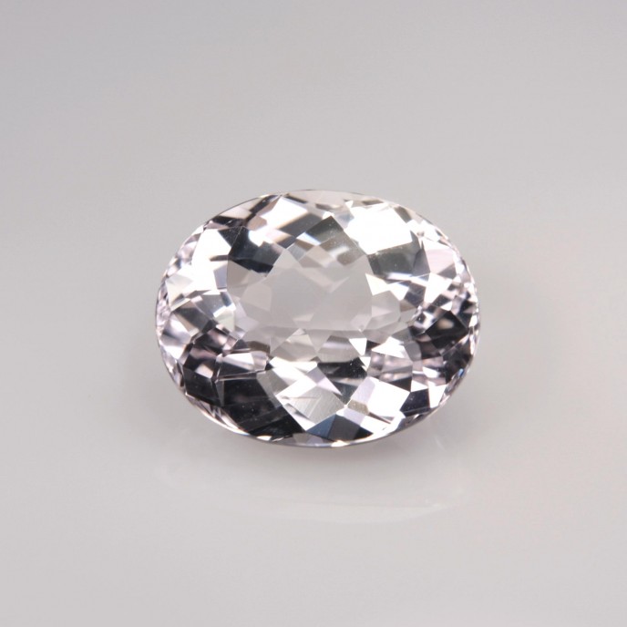 Natural Beryl 2.97 Carats White Oval 10x8 mm Loose Gemstone - Image 3