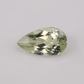 Natural Amblygonite 1.08 Carats Yellowish Green Pear 9x5 mm Loose Gemstone - Image 1