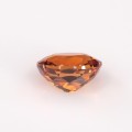 Natural Spessartite Garnet 1.69 Carats Mandarin Orange Oval 7x6 mm Loose Gemstone - Image 4