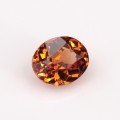 Natural Spessartite Garnet 1.69 Carats Mandarin Orange Oval 7x6 mm Loose Gemstone - Image 6
