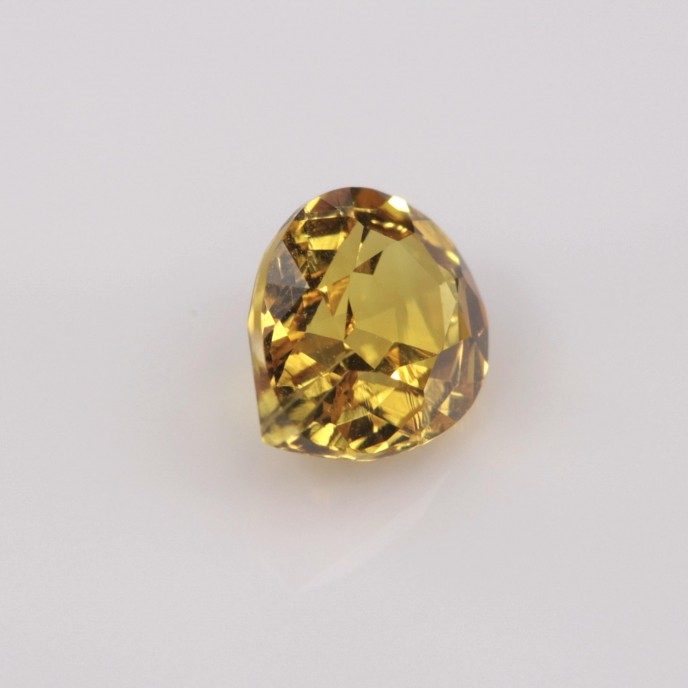 Natural Sapphire 0.88 Carats Golden Yellow Pear 6x5 mm Loose Gemstone - Image 6