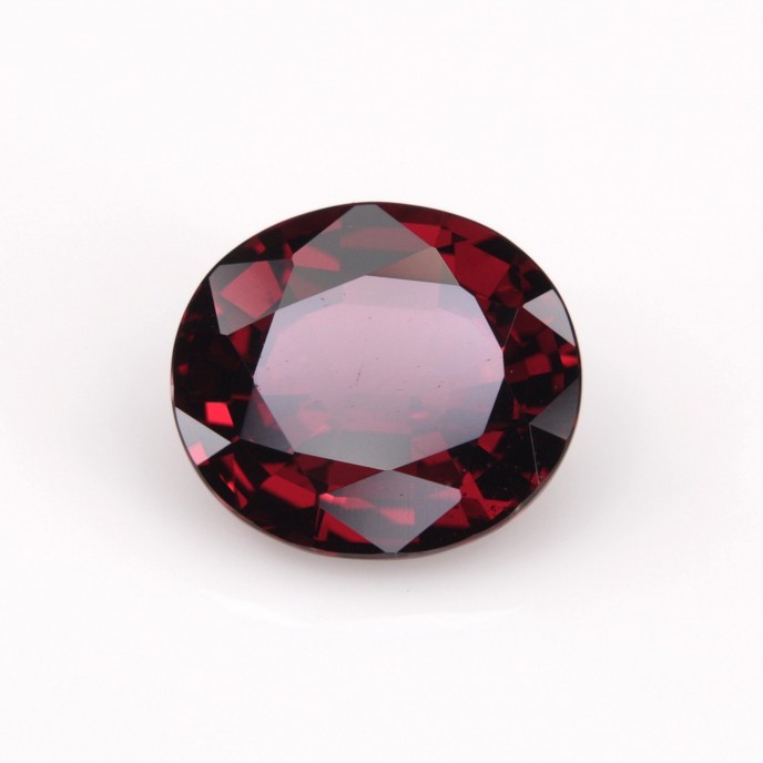 Natural Spinel 1.98 Carats Vivid Red Oval 8x7 mm Loose Gemstone - Image 3