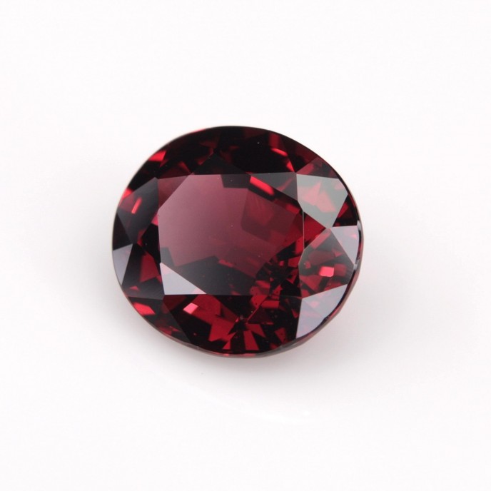 Natural Spinel 1.98 Carats Vivid Red Oval 8x7 mm Loose Gemstone - Image 5