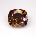 Natural Sphalerite 24.83 Carats Sunset Orange Cushion 16x15 mm Loose Gemstone - Image 5