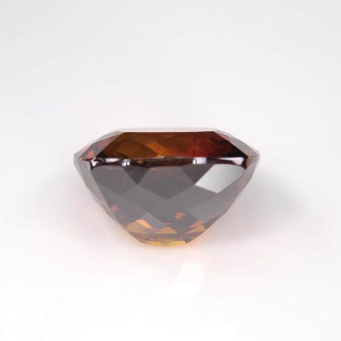 Natural Sphalerite 24.83 Carats Sunset Orange Cushion 16x15 mm Loose Gemstone - Image 4