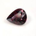 Natural Rhodolite Garnet 8.19 Carats Intense Red Pear 14x11 mm Loose Gemstone - Image 2