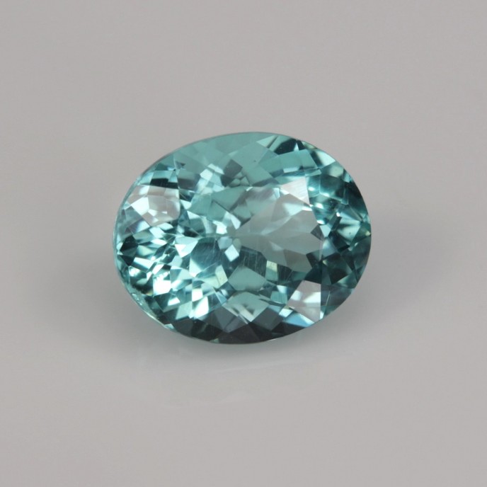 Natural Apatite 1.96 Carats Paraiba Green Oval 9x7 mm Loose Gemstone - Image 7