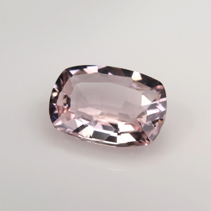 Natural Tourmaline 2.34 Carats Light Baby Pink Cushion 10x7 mm Loose Gemstone - Image 3