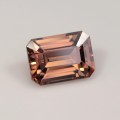 Natural Zircon 3.01 Carats Champagne Brown Emerald 9x6 mm Loose Gemstone - Image 6
