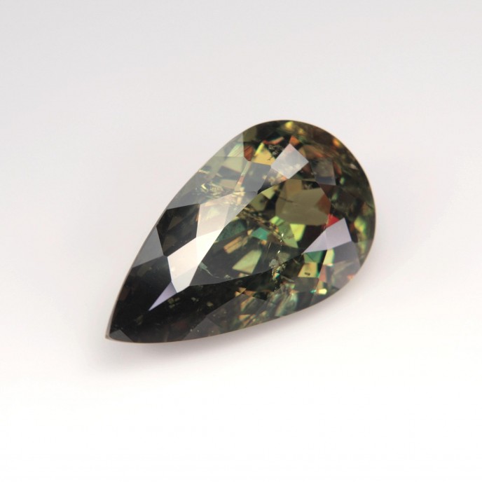 Natural Demantoid Garnet 9.01 Carats Green Pear 18x10 mm Loose Gemstone - Image 6