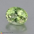 Natural Amblygonite 1.96 Carats Yellowish Green Oval 9x7 mm Loose Gemstone - Image 3
