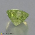 Natural Amblygonite 1.82 Carats Yellowish Green Round 8x5 mm Loose Gemstone - Image 3