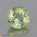 Natural Amblygonite 1.82 Carats Yellowish Green Round 8x5 mm Loose Gemstone - Image 4