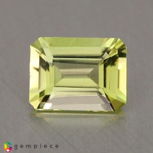 amblygonite  1.33cts - 8x6mm