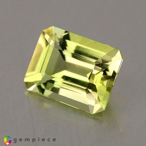 amblygonite  1.33cts - 8x6mm