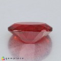 Natural Andesine 1.86 Carats Blood Red Oval 10x8 mm Loose Gemstone - Image 3