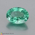 Natural Apatite 3.39 Carats Paraiba Blue Green Oval 11x8 mm Loose Gemstone - Image 3