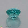 Natural Apatite 1.82 Carats Paraiba Blue Green Round 7x7 mm Loose Gemstone - Image 2