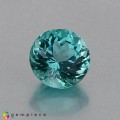 Natural Apatite 1.82 Carats Paraiba Blue Green Round 7x7 mm Loose Gemstone - Image 3