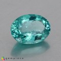 Natural Apatite 2.48 Carats Paraiba Blue Green Oval 10x7 mm Loose Gemstone - Image 3
