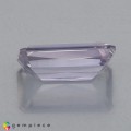 Natural Apatite 3.93 Carats Very Light Purple Emerald 13x7 mm Loose Gemstone - Image 3