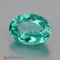 Natural Apatite 1.96 Carats Paraiba Blue Green Oval 9x7 mm Loose Gemstone - Image 2
