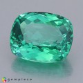 Natural Apatite 5.32 Carats Paraiba Green Cushion 11x9 mm Loose Gemstone - Image 3