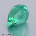 Natural Apatite 7.28 Carats Paraiba Green Pear 12x11 mm Loose Gemstone - Image 5