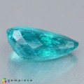 Natural Apatite 7.91 Carats Paraiba Blue Pear 17x10 mm Loose Gemstone - Image 3