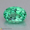 Natural Apatite 2.92 Carats Paraiba Green Oval 10x7 mm Loose Gemstone - Image 2