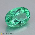 Natural Apatite 2.92 Carats Paraiba Green Oval 10x7 mm Loose Gemstone - Image 4